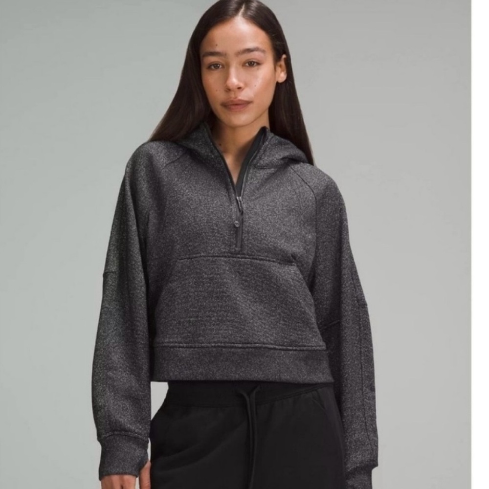 Lululemon Oversized Cropped Scuba Hoodie M/L